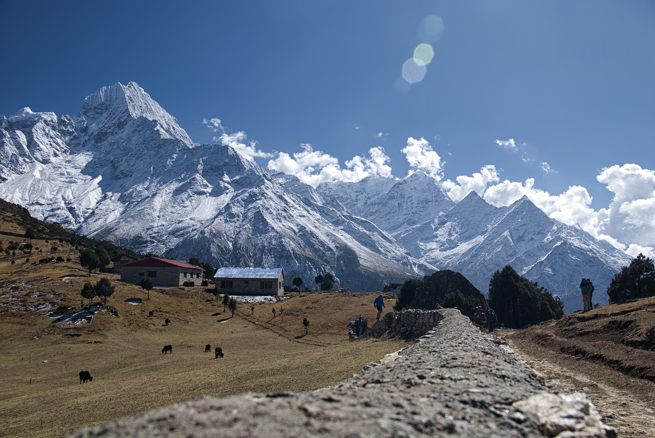Himalayas in Nepal